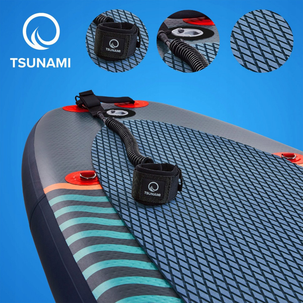 Надувная SUP доска Tsunami T03 с веслом Wave 350 см
