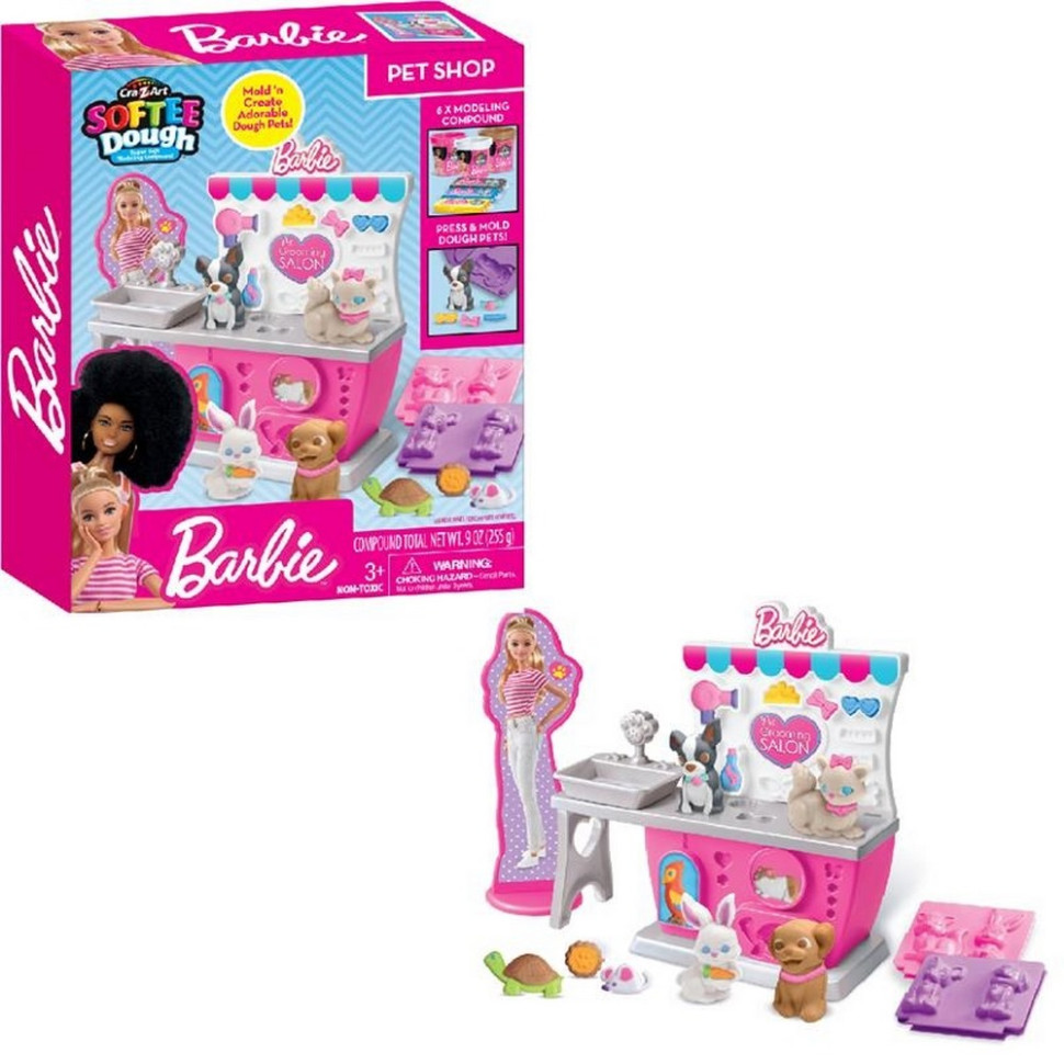 Комплект креативної творчості Barbie Зоомагазин із формами Cra-Z-Art 34041CRA
