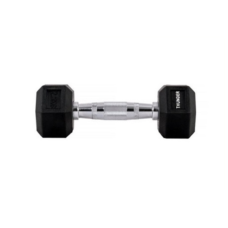 Гантель шестигранна Thunder HEXAGONAL-DUMBBELLS-2,5KG 2,5 кг