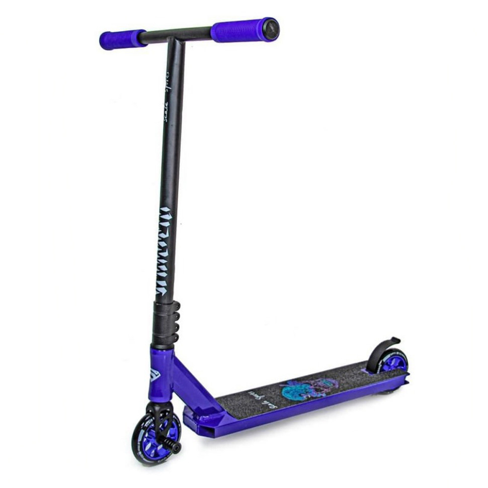 Трюковый самокат Deluxe Leopard Scale Sports 158825427 до 100 кг