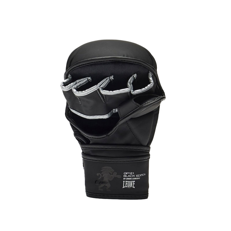 Перчатки для грепплинга ММА Edition Leone GP121_Black_XL, размер XL (капа в комплекте)