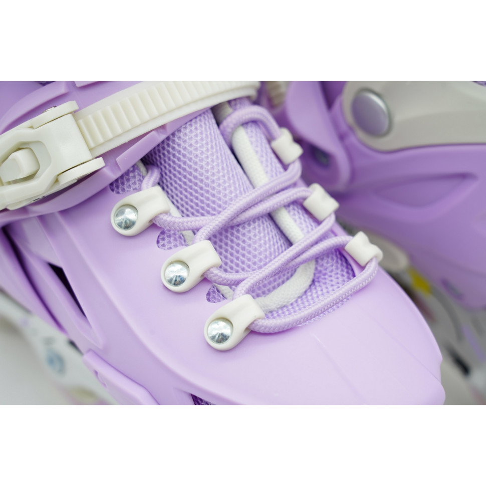 Детские раздвижные ролики Scale Sports 1533797796 Purple LF 605, размер 39-42