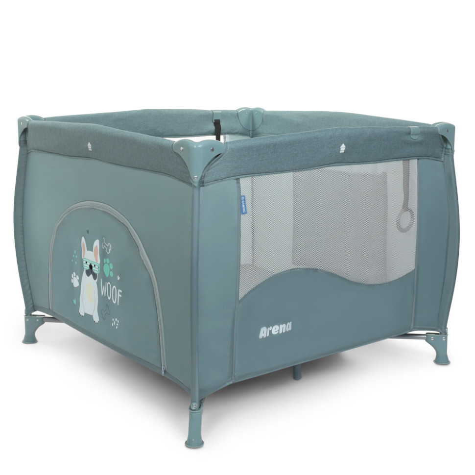 Дитячий манеж El Camino ME 1030 Jade Green Len