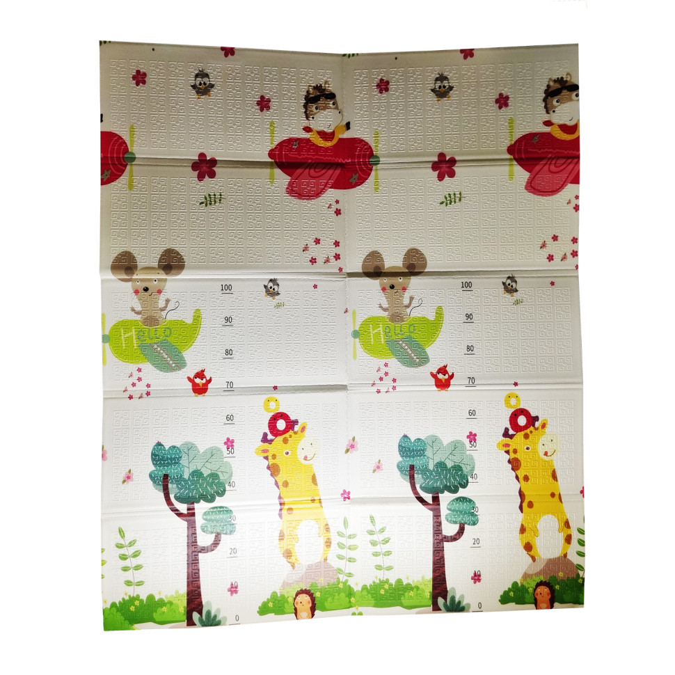 Дитячий термокилимок Транспорт Bambi K6602-1, 150х180 см