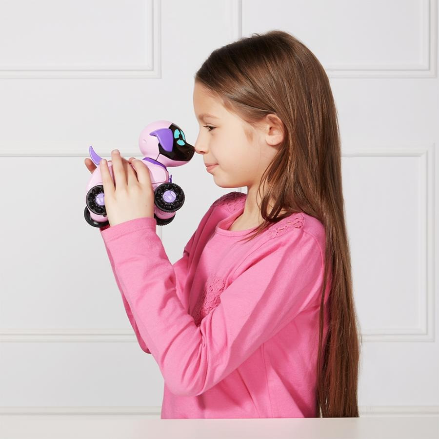 Маленький щенок Чип WowWee W2804/3817 розовый
