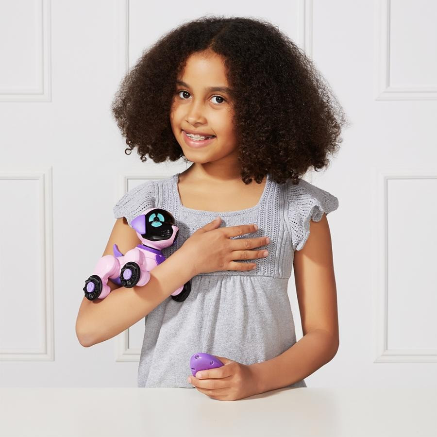 Маленький щенок Чип WowWee W2804/3817 розовый