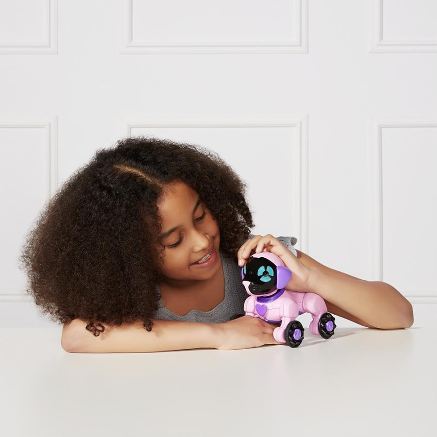 Маленький щенок Чип WowWee W2804/3817 розовый