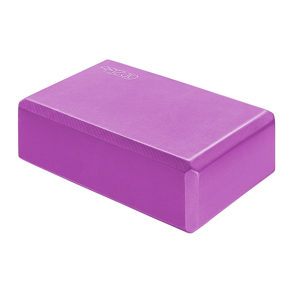 Блок для йоги 4FIZJO 4FJ0232 Pink 23х15х7.6 см, розовый
