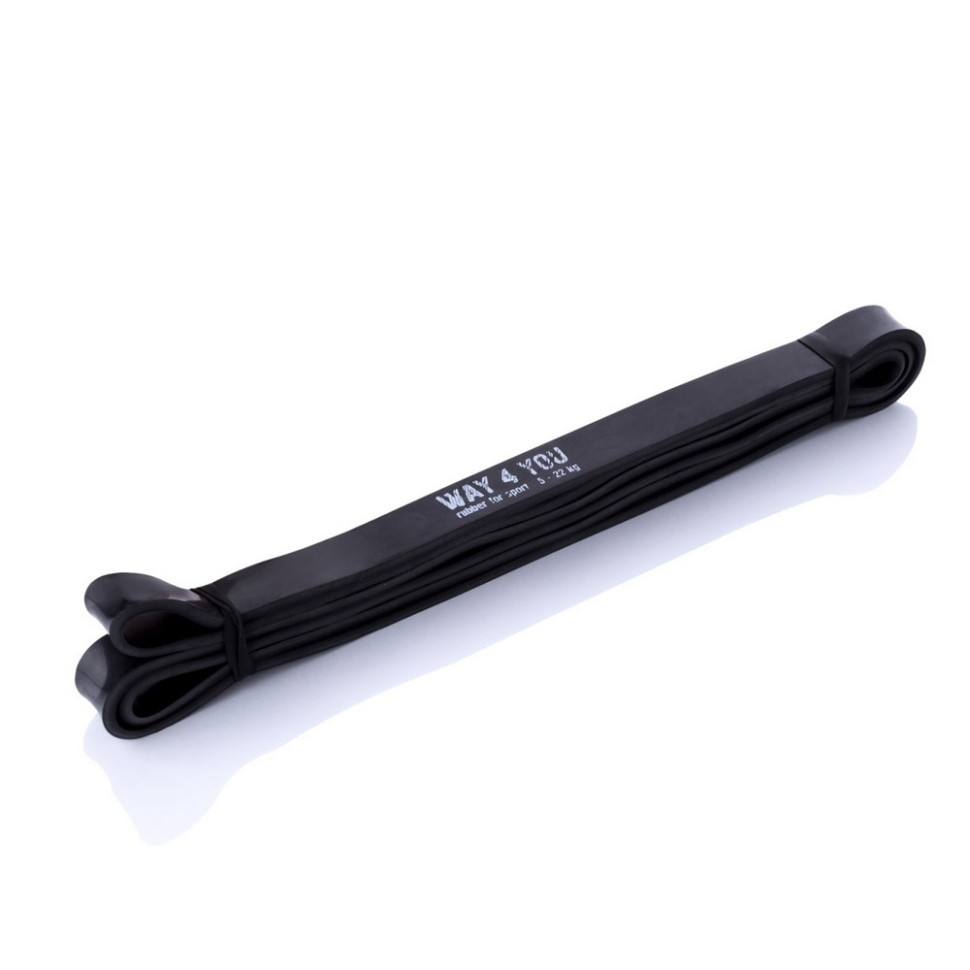 Резиновые петли для фитнеса Way4you w40003 черный 5-22 кг