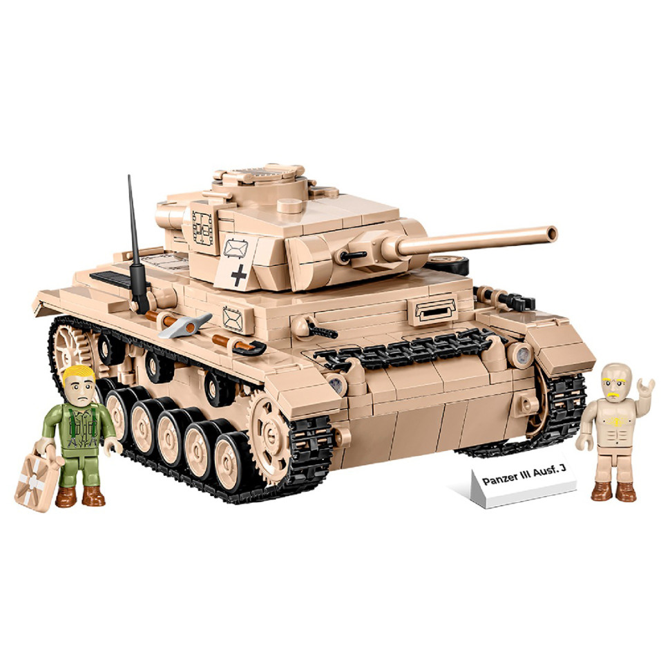 Конструктор Танк Panzer III Друга Світова Війна COBI COBI-2562, 780 деталей