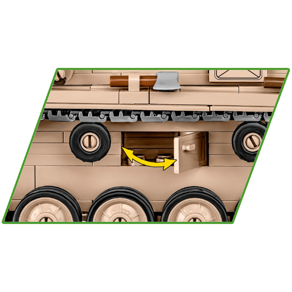 Конструктор Танк Panzer III Друга Світова Війна COBI COBI-2562, 780 деталей