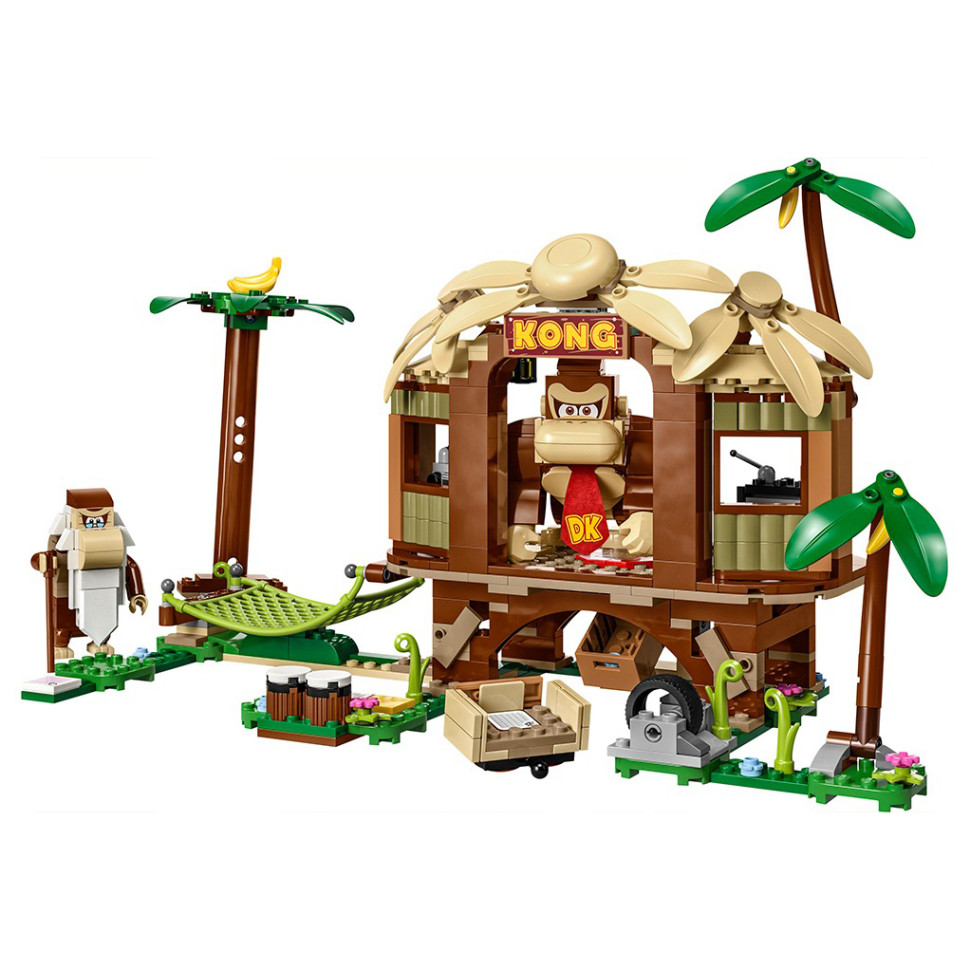 Конструктор LEGO Super Mario Будинок на дереві Донкі Конґ. Додатковий набір 71424, 555 деталей