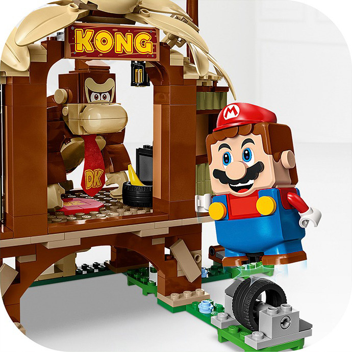 Конструктор LEGO Super Mario Будинок на дереві Донкі Конґ. Додатковий набір 71424, 555 деталей