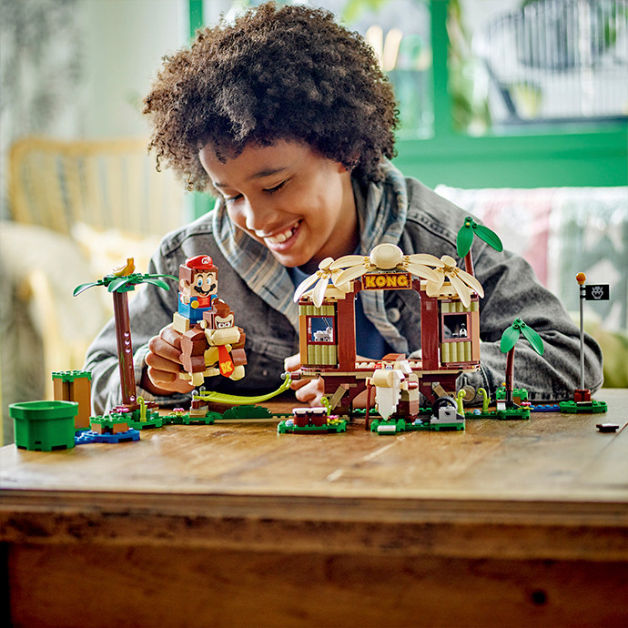 Конструктор LEGO Super Mario Будинок на дереві Донкі Конґ. Додатковий набір 71424, 555 деталей