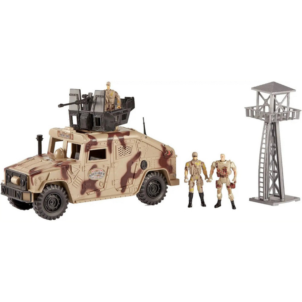 Игровой набор Военный внедорожник Хамви ZIPP Toys 1828-90B