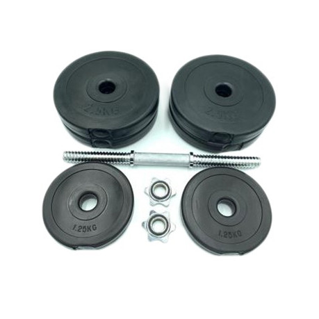 Гантель наборная композитная в пластиковой оболочке Newt Rock Pro-R 14,5 кг NE-PL-R-014