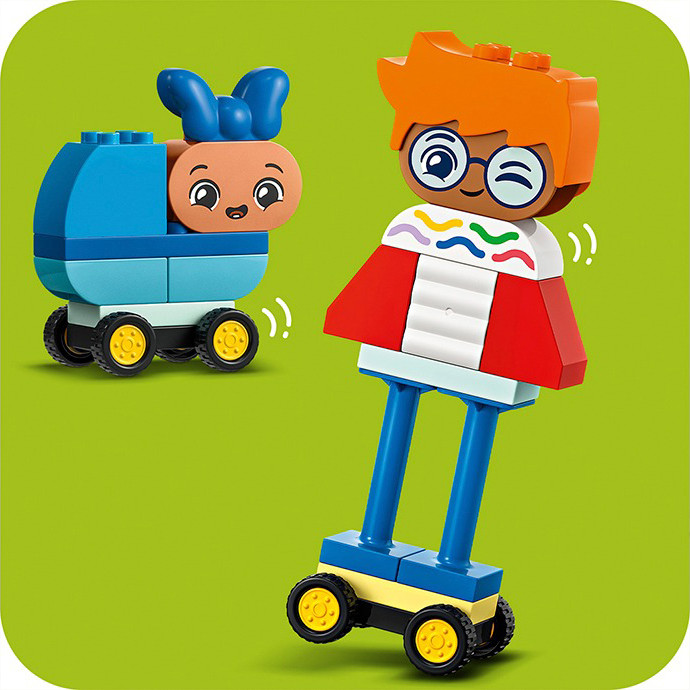 Конструктор Lego DUPLO Конструктор людей із сильними емоціями 10423, 71 деталь
