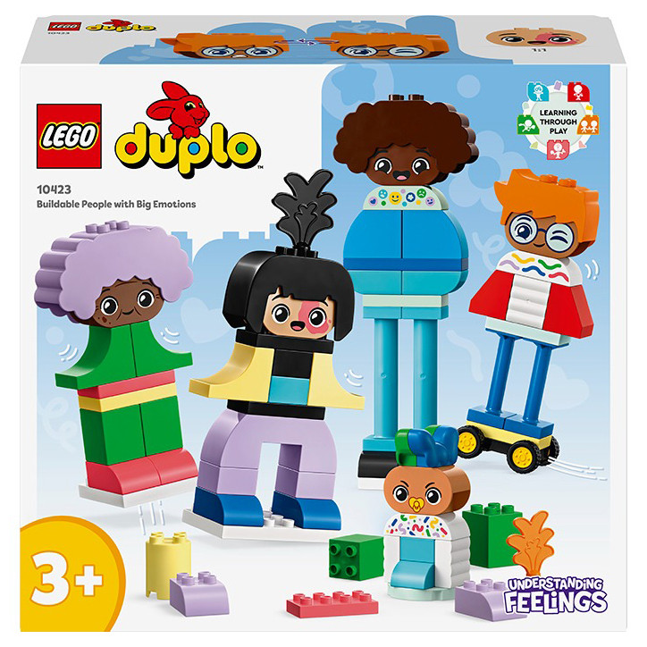 Конструктор Lego DUPLO Конструктор людей із сильними емоціями 10423, 71 деталь