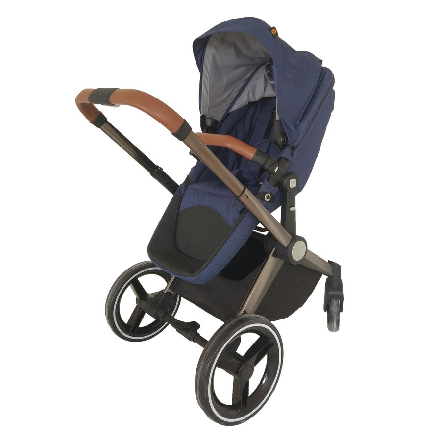 Детская коляска 2 в 1 Welldon WD007-3 синий
