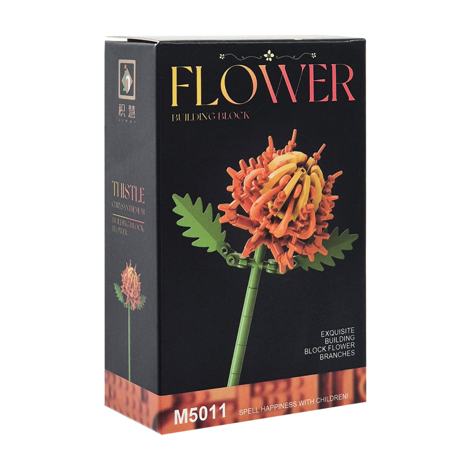 Конструктор детский Flower Bambi M5026-11 элементы для создания стебля и лепестков