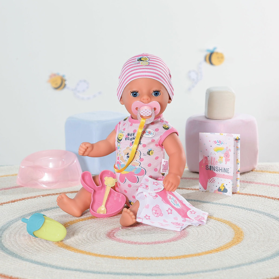 Лялька дитяча ЧУДОВОЇ МАЛИШКИ BABY born 834596, 36 см, з аксесуарами