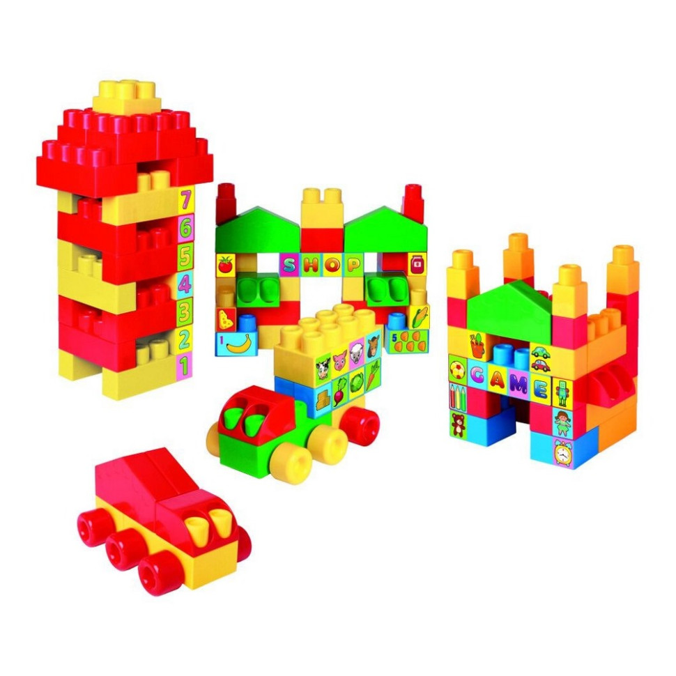 Дитячий конструктор «Big Blocks» Wader 41593, 100 елементів
