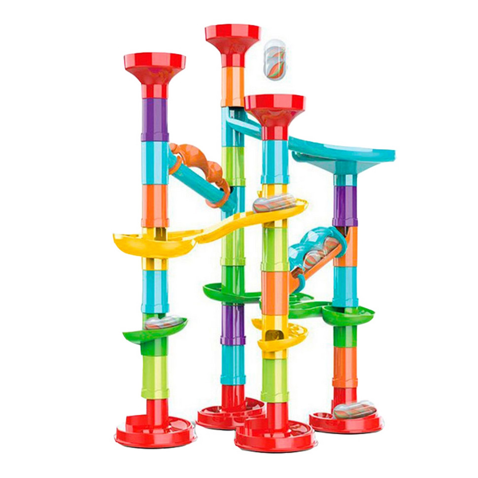 Игра лабиринт Marble Run Bambi 8803, 50 деталей