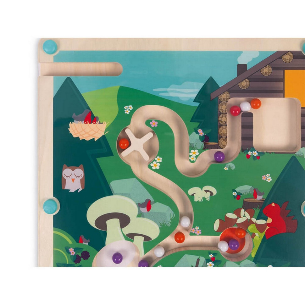 Игра магнитный лабиринт Janod Лес J05311