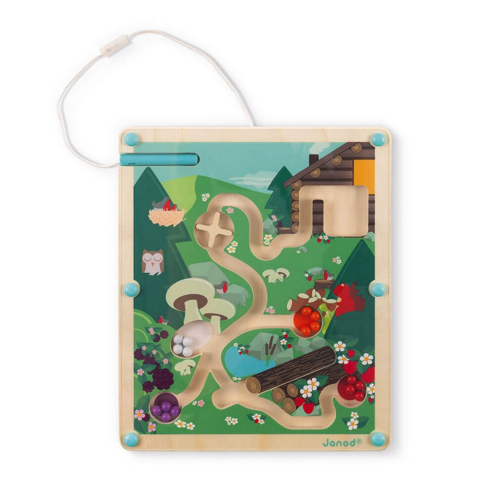 Игра магнитный лабиринт Janod Лес J05311