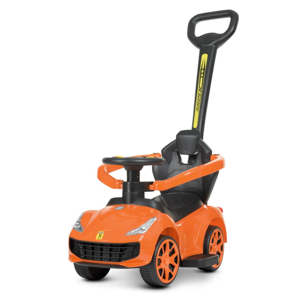 Каталка-толокар Bambi Racer M 4741-7 родит.ручка, музыка, свет