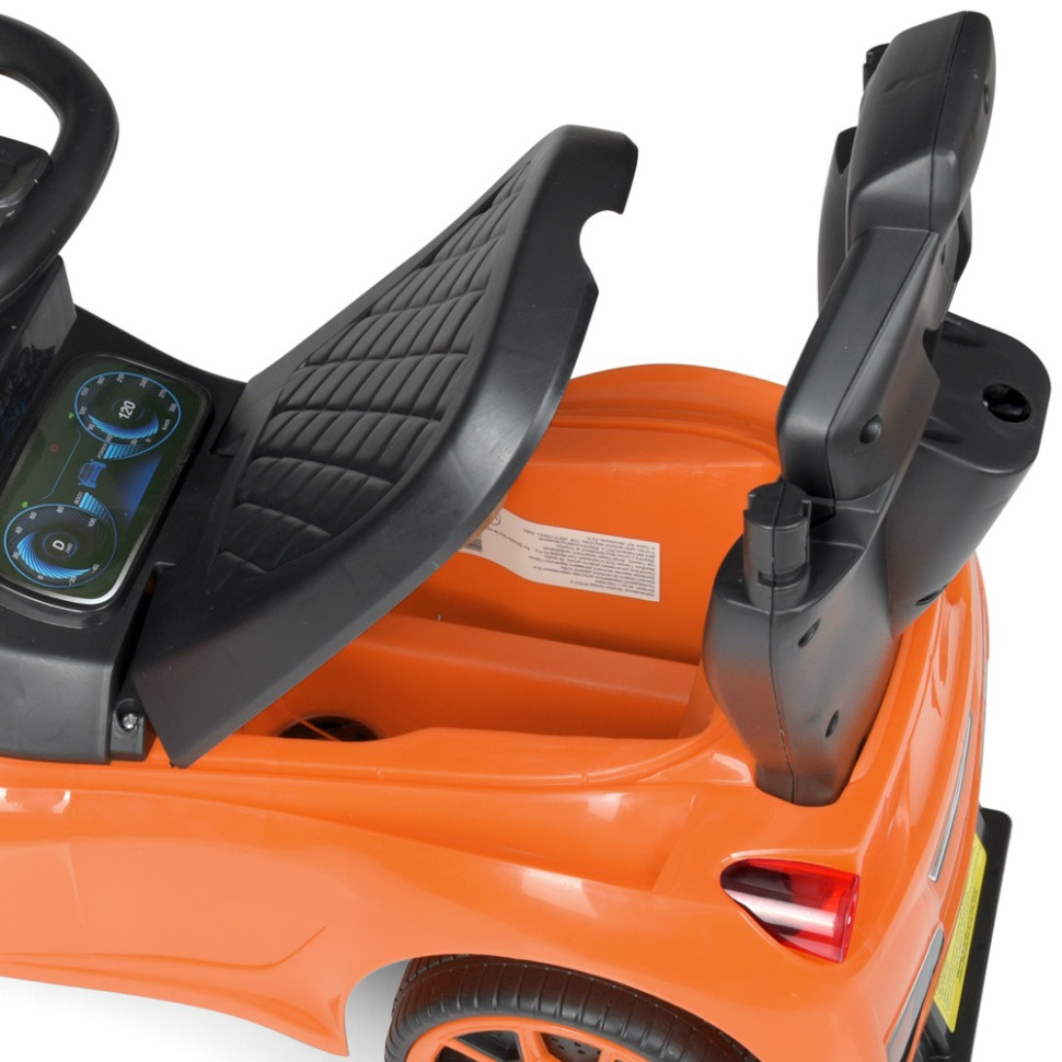 Каталка-толокар Bambi Racer M 4741-7 родит.ручка, музыка, свет