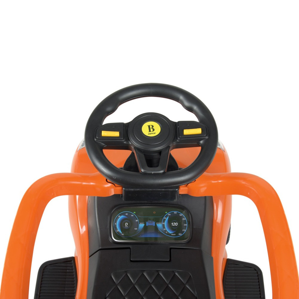 Каталка-толокар Bambi Racer M 4741-7 родит.ручка, музыка, свет