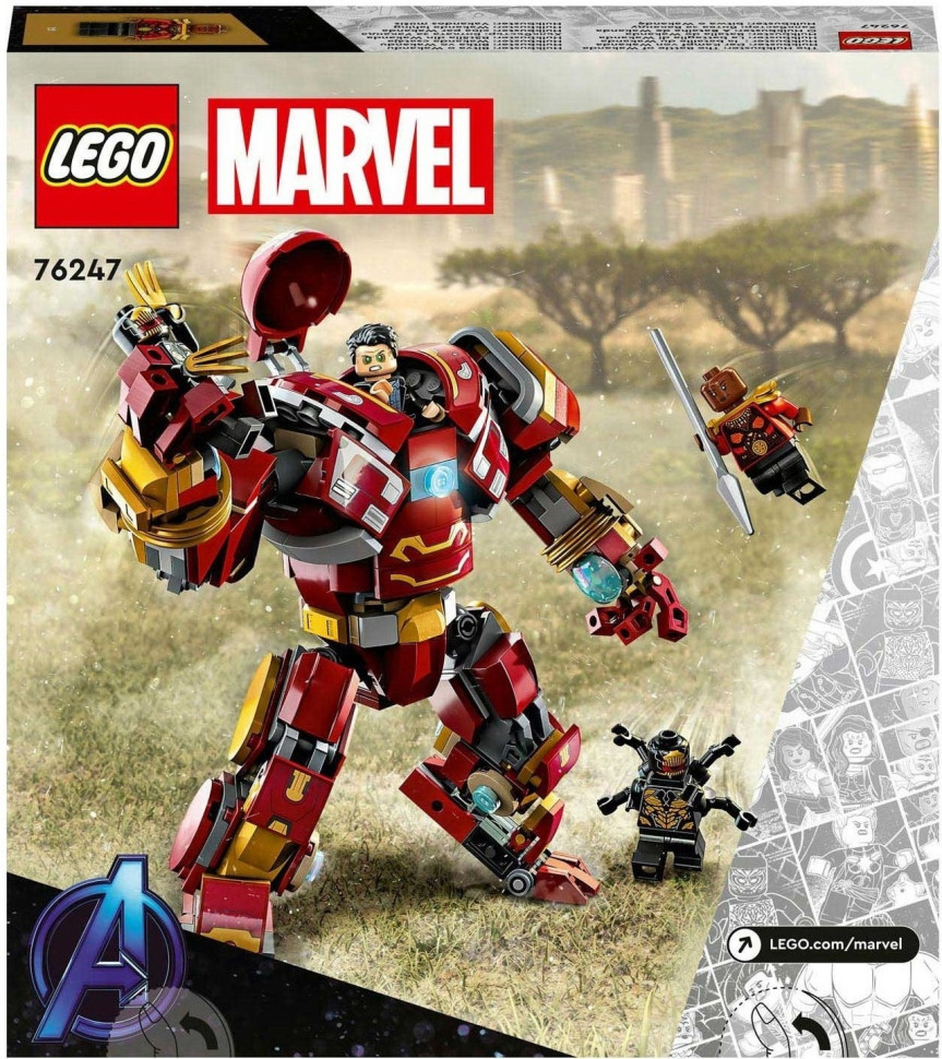Конструктор LEGO Super Heroes Халкбастер: битва за Ваканду 76247
