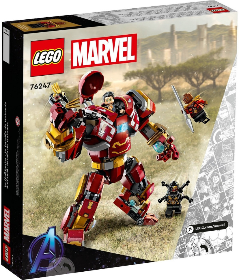 Конструктор LEGO Super Heroes Халкбастер: битва за Ваканду 76247
