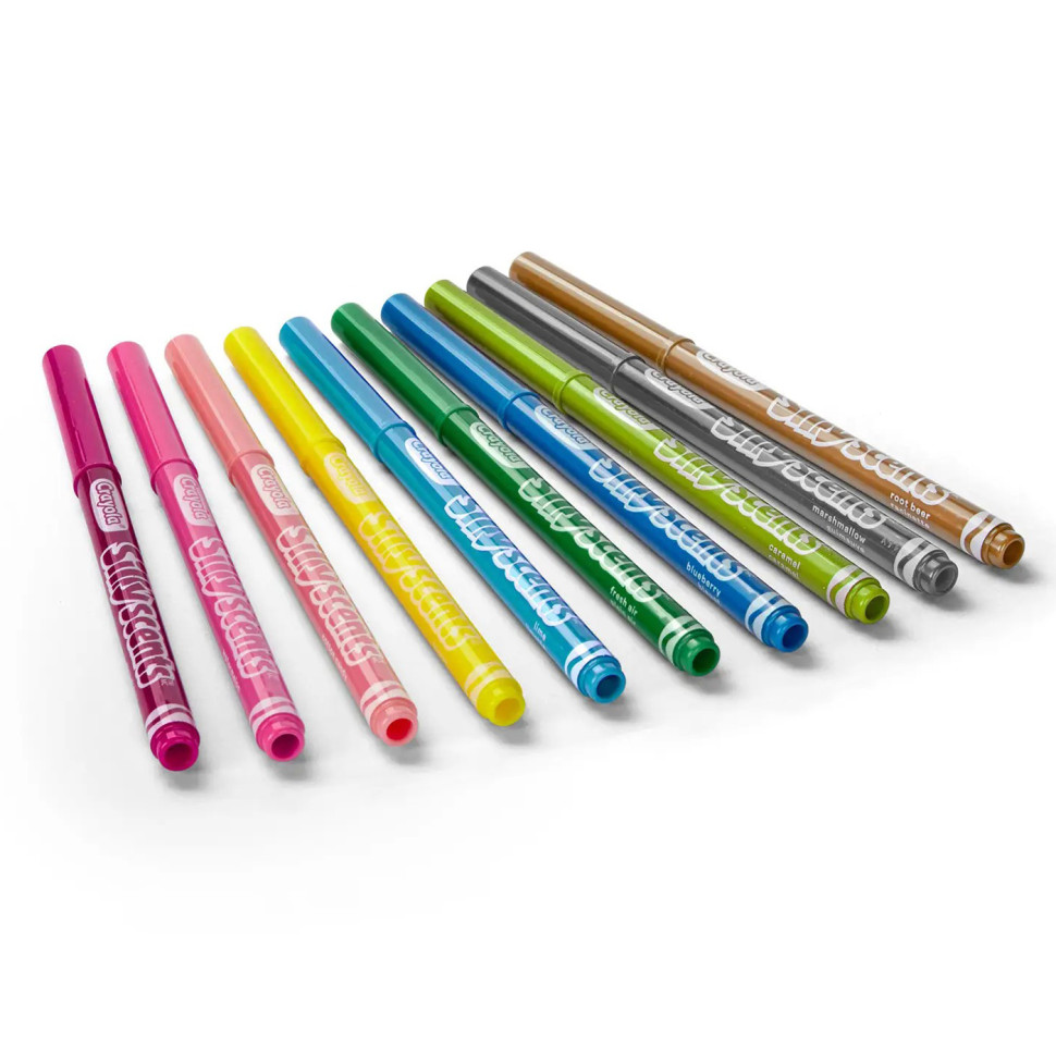 Набор фломастеров Washable Silly Scents Crayola 256340.024 тонкая линия, с ароматом