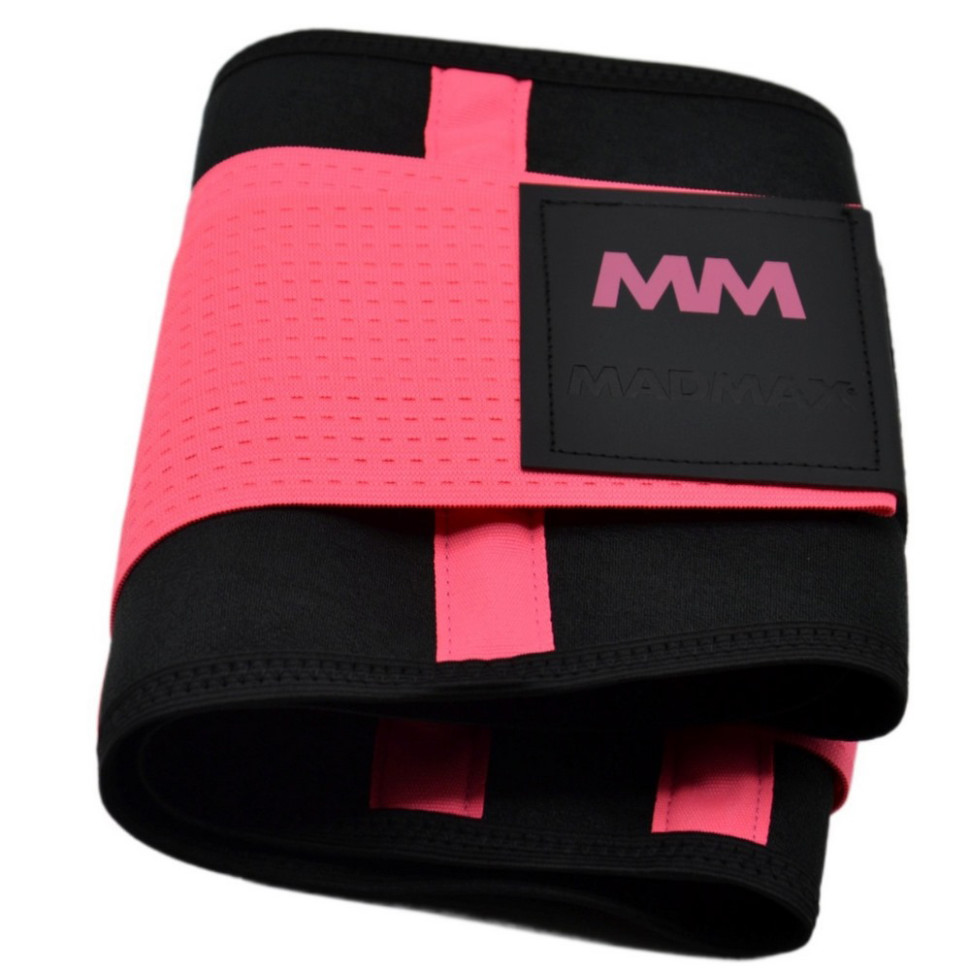 Пояс компрессионный MFA-277 Slimming belt MadMax MFA-277-PNK_L Black, L
