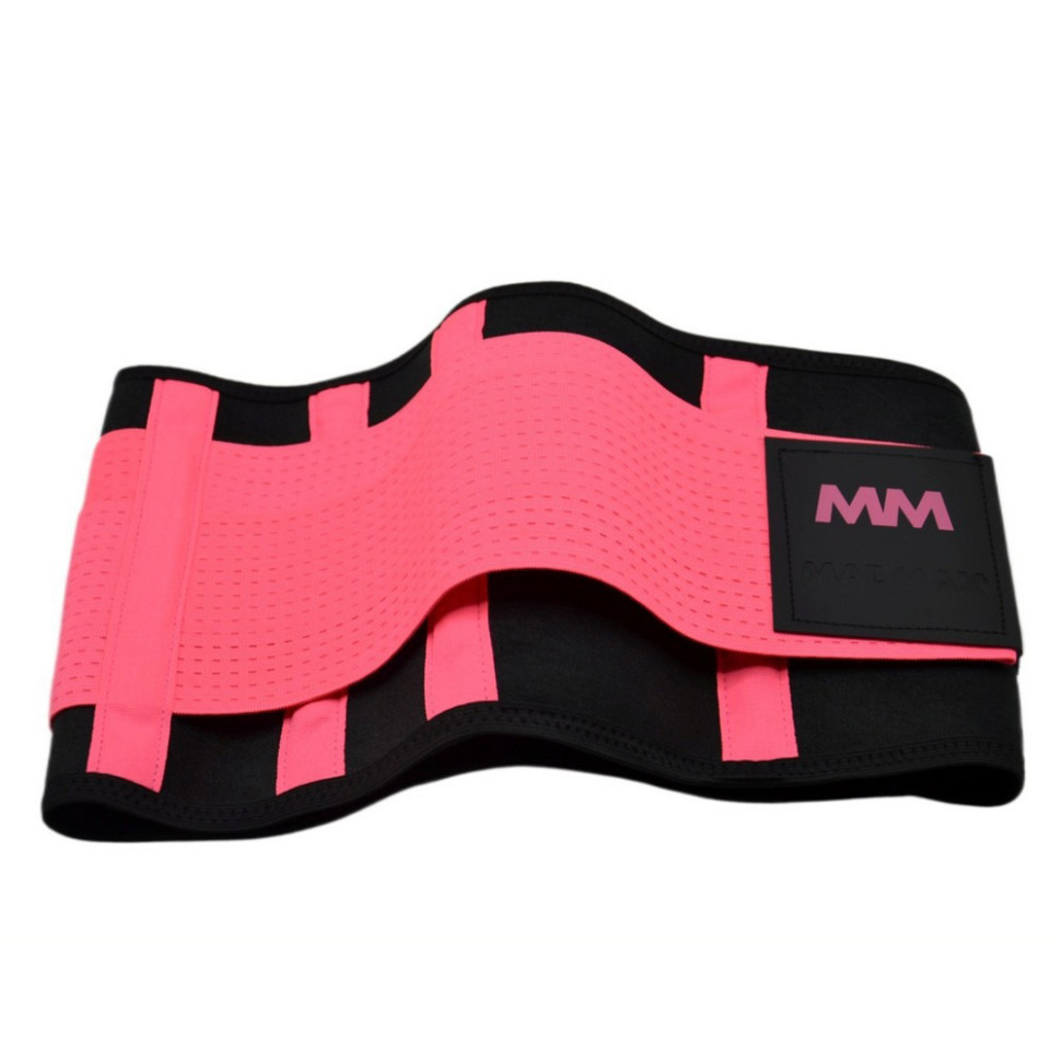 Пояс компрессионный MFA-277 Slimming belt MadMax MFA-277-PNK_L Black, L