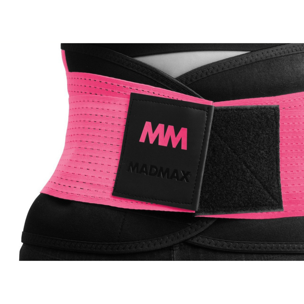Пояс компрессионный MFA-277 Slimming belt MadMax MFA-277-PNK_L Black, L