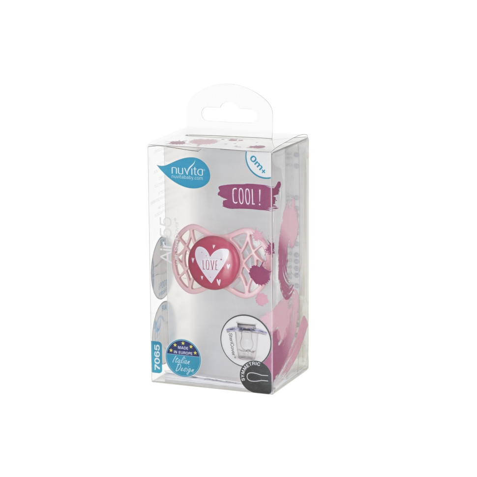 Пустышка Nuvita 7065 Air55 Cool симметрическая 0m+ 