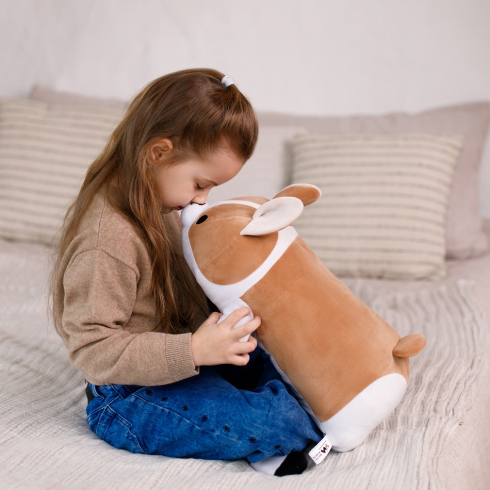 Подушка декоративная собака Корги Нейт WP Merchandise FWPDOGCORGI23BG50