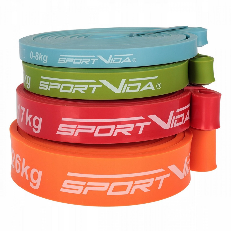 Эспандер-петля Power Band SportVida SV-HK0341, 4 шт 0-26 кг