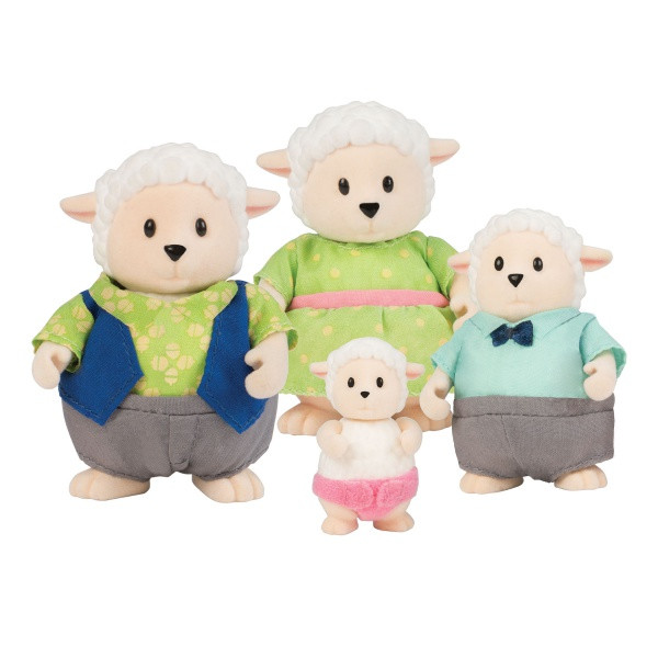 Набор фигурок Li'l Woodzeez Семья Овечек 6159M