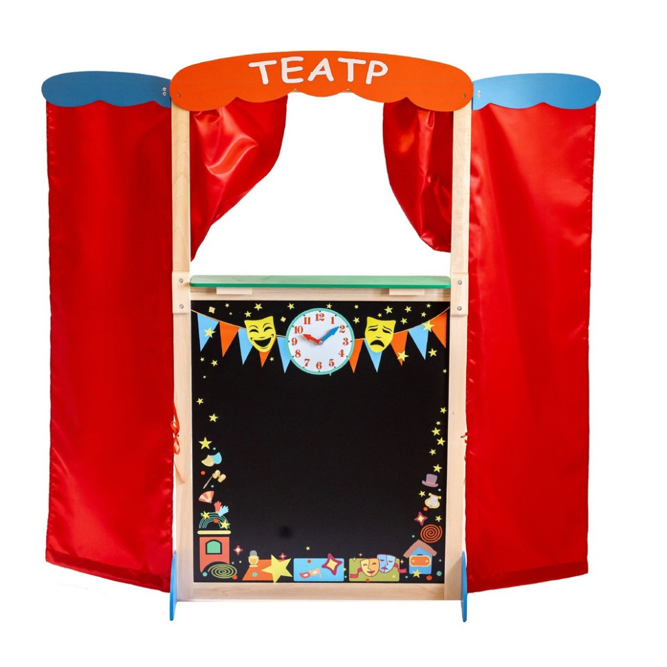 Ширма для кукольного театра напольная Komarovtoys М 421