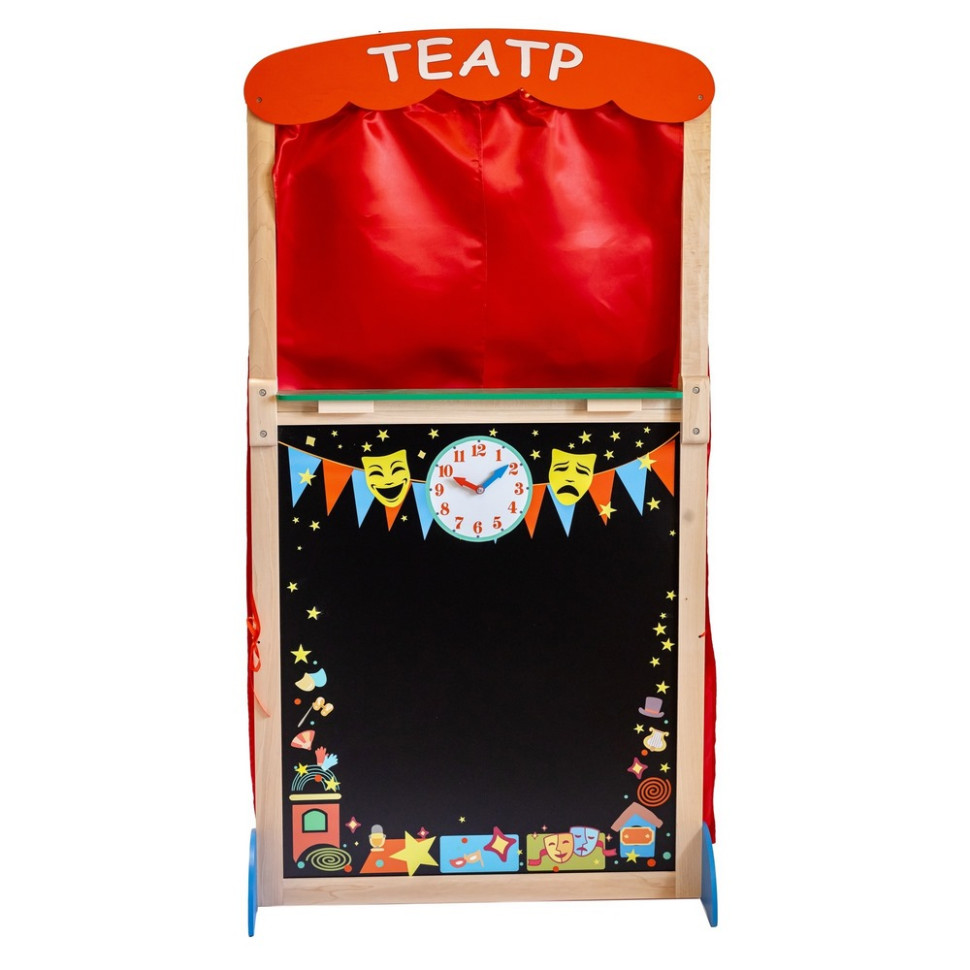 Ширма для кукольного театра напольная Komarovtoys М 421