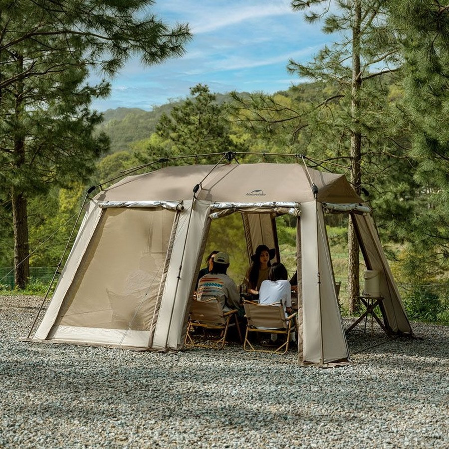 Намет Village CNH23ZP12003 Naturehike 6976023924668 коричневий