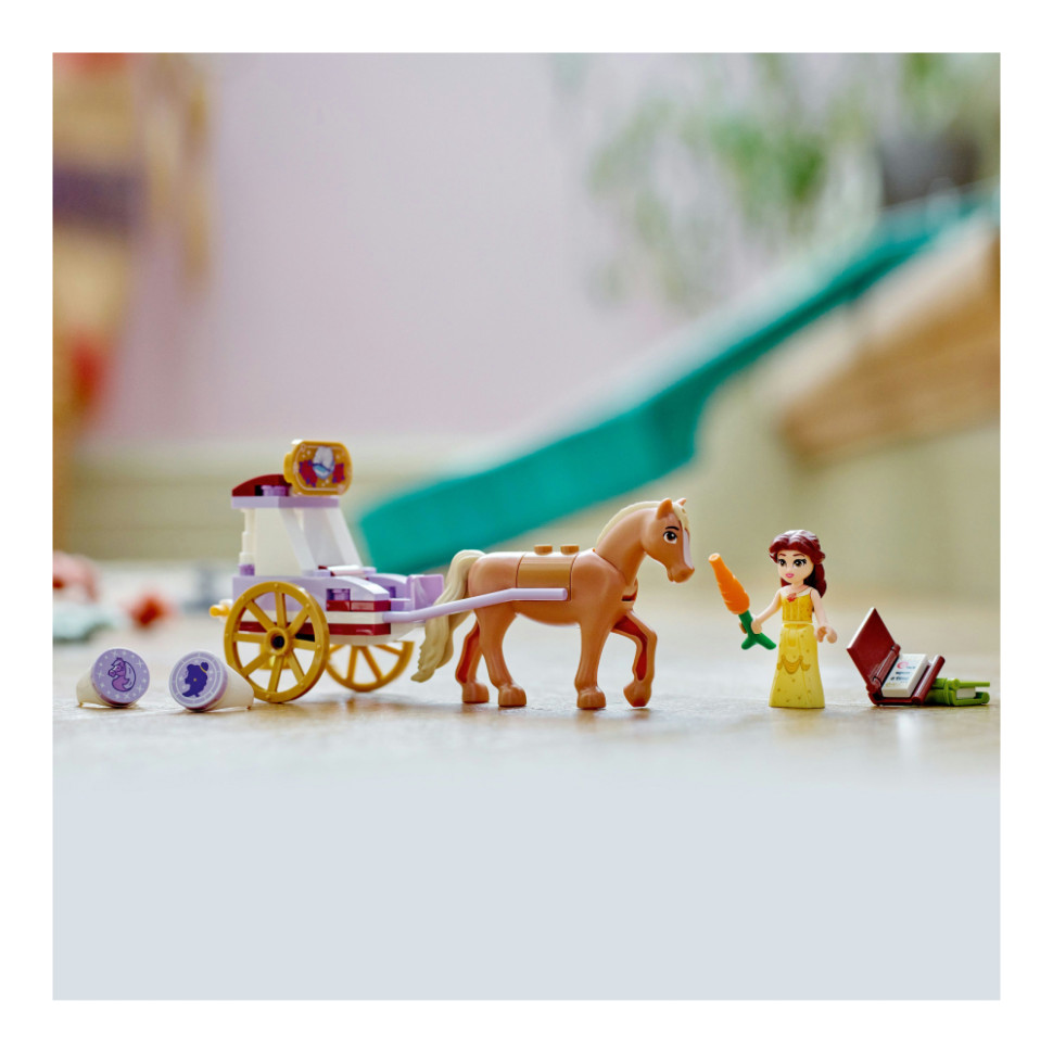 Конструктор LEGO Disney Казкова карета Белль 43233, 62 деталі