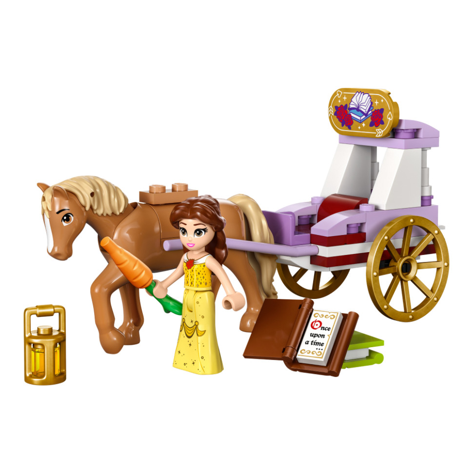 Конструктор LEGO Disney Казкова карета Белль 43233, 62 деталі