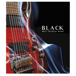 Тетрадь общая "Black" Школярик 096-3388L-4 в линию, 96 листов