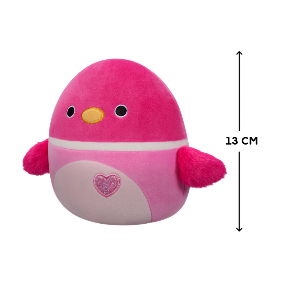 М'яка іграшка Качка Делла рожева Squishmallows SQVA00786, 13 см