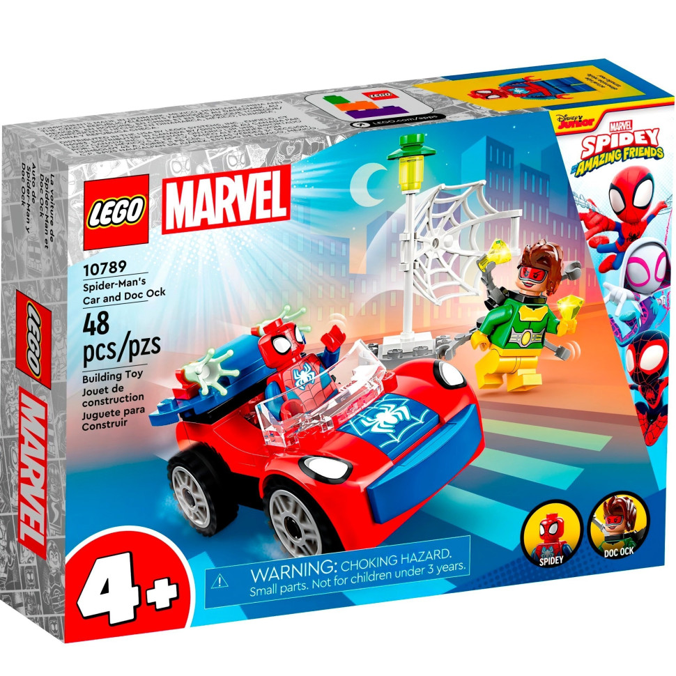 Конструктор Lego Marvel Людина-Павук і Доктор Восьминіг 10789LG 48 деталей 